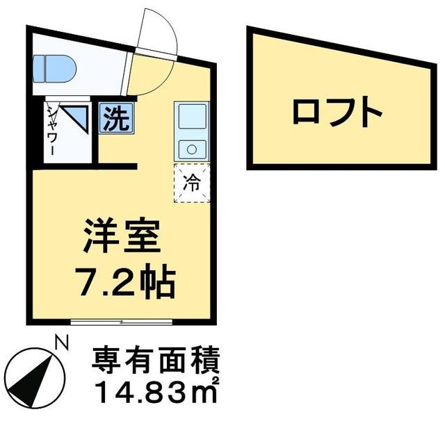 ＩＬ ＲＯＳＳＯ町屋の物件間取画像