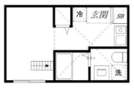 ハーモニーテラス柴又Vの物件間取画像