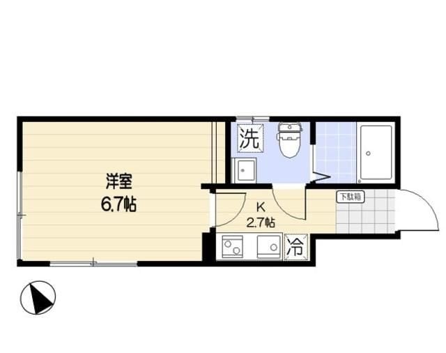 オーロ金町の物件間取画像