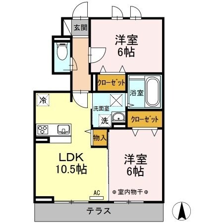 エテルナの物件間取画像