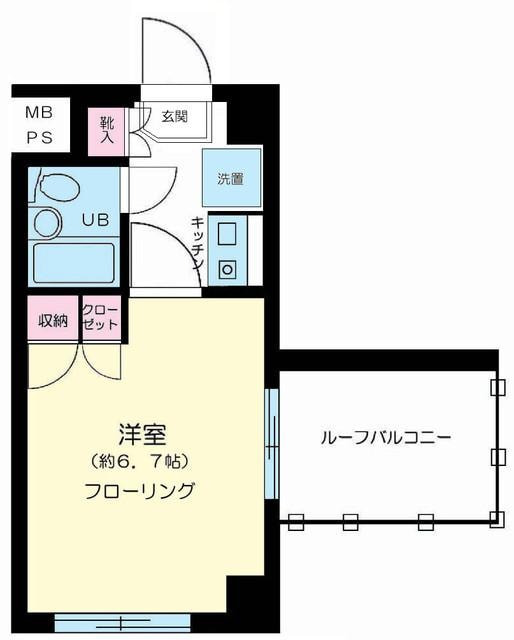 ナイスアーバンお花茶屋駅前通りの物件間取画像