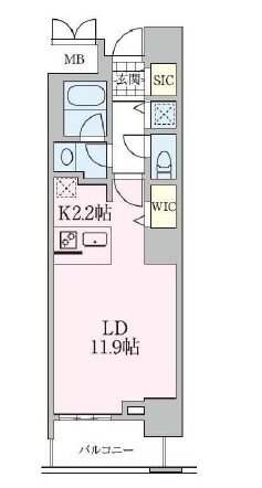 ロイヤルパークスタワー南千住の物件間取画像