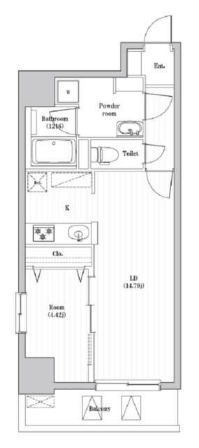 アーバンパーク日暮里の物件間取画像