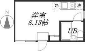 フィリップ南千住の物件間取画像