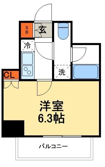 コンフォリア押上の物件間取画像