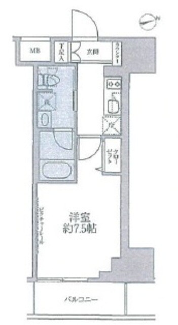 ステージファースト新御徒町IIの物件間取画像