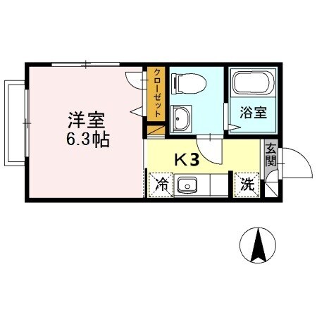 サザンEX　Iの物件間取画像