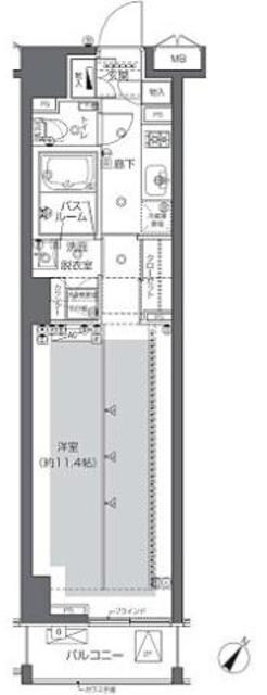 ZOOM渋谷神山町の物件間取画像