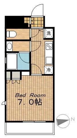 エルシア五反田の物件間取画像