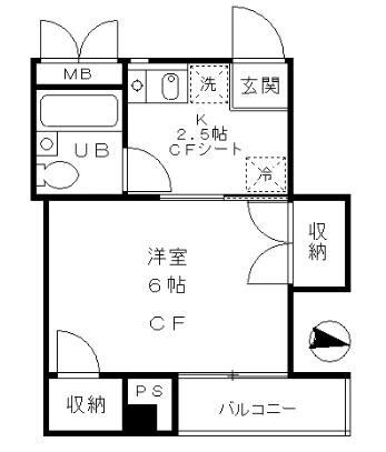 白金サンフォーレストの物件間取画像