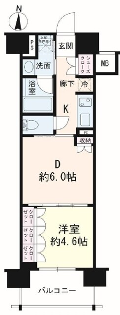 パレステージ大島の物件間取画像