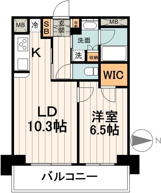 エスティメゾン大島の物件間取画像