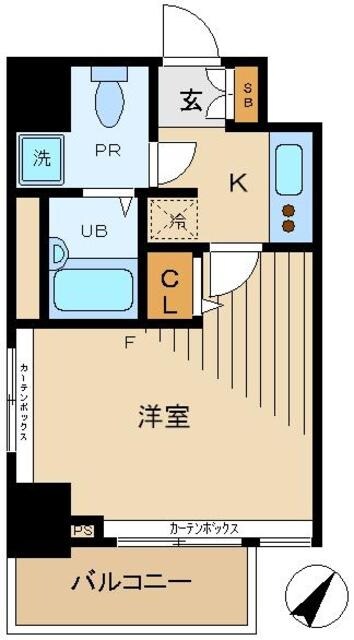 HF東日本橋レジデンスの物件間取画像