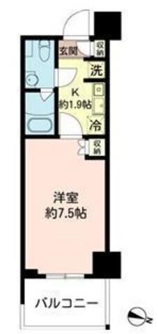 MFPRコート木場公園の物件間取画像