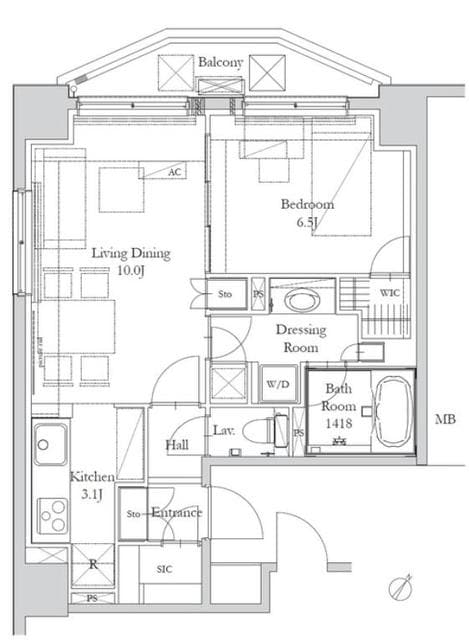 HOUSE岩本町の物件間取画像