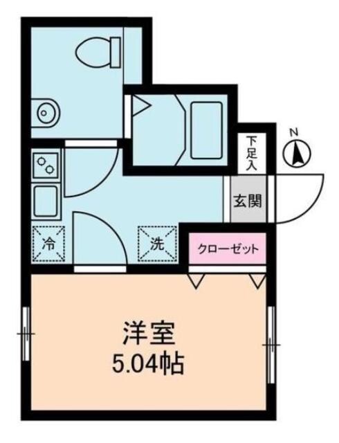 RAS旗の台の物件間取画像