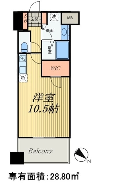 グランパレス東京八重洲アベニューの物件間取画像