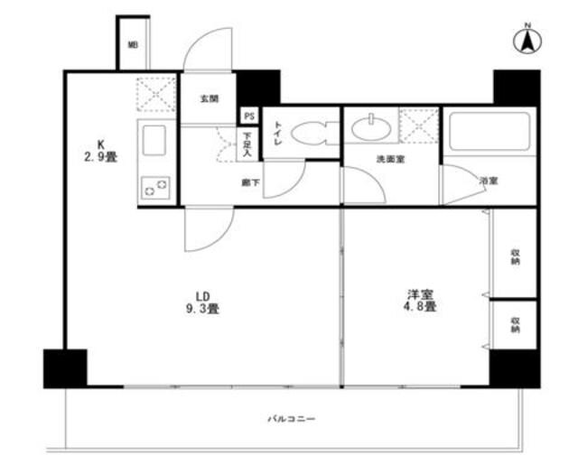 高輪三枝ビルの物件間取画像