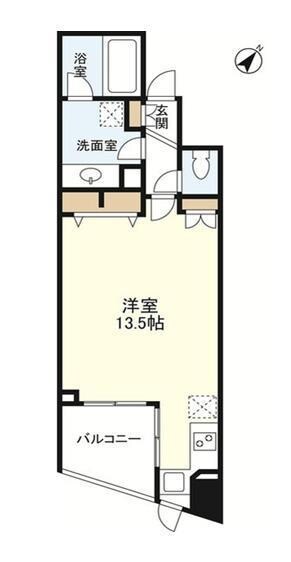 プロスペクト渋谷道玄坂の物件間取画像