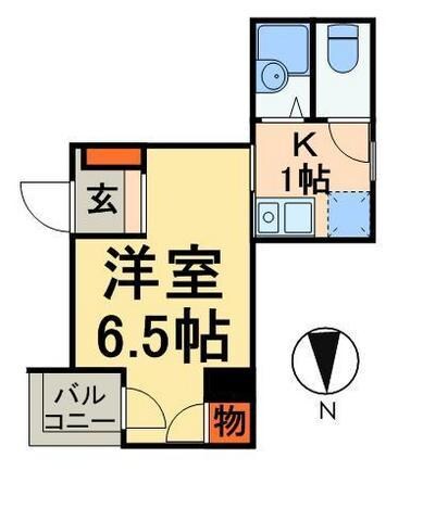 プレール神田佐久間町の物件間取画像