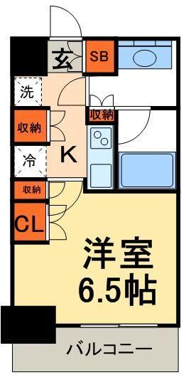 パークアクシス蔵前の物件間取画像