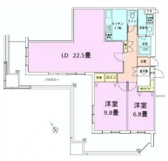 茅場町タワーレジデンスの物件間取画像