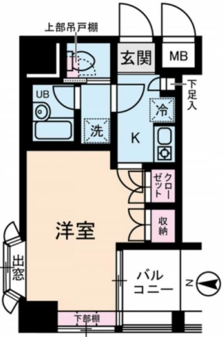 アムス馬喰町の物件間取画像