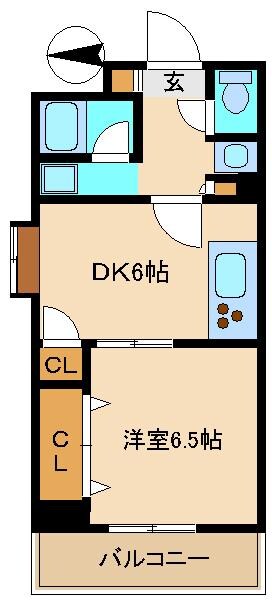 ルミエール大森の物件間取画像