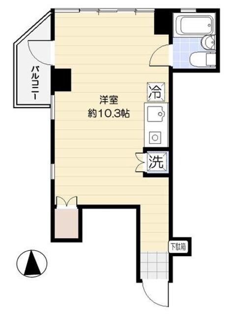 アルス三軒茶屋の物件間取画像