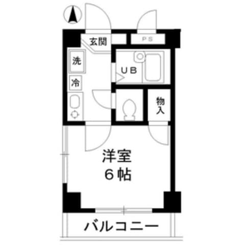 ボヌール南麻布の物件間取画像