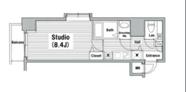 グランド・ガーラ西麻布の物件間取画像