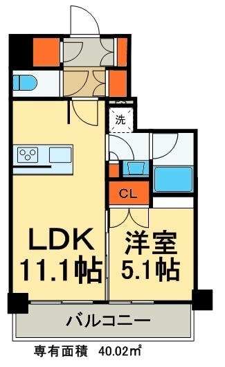 セレサ東日本橋の物件間取画像