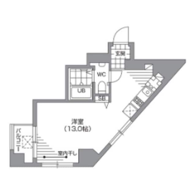 入月ビルの物件間取画像