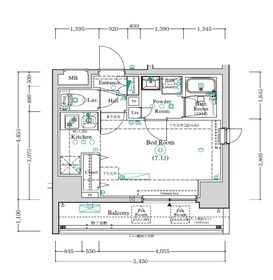 アンベリール西川口参番館の物件間取画像