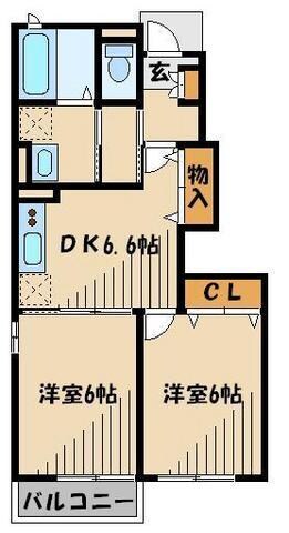 アンソレイエの物件間取画像