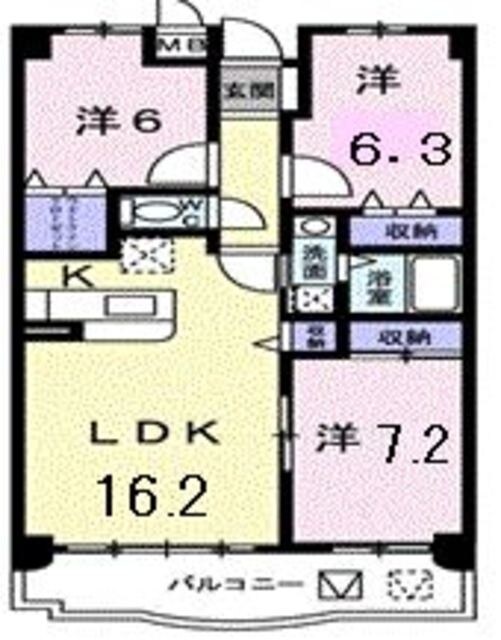 メゾンＲの物件間取画像