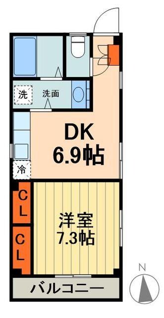 ロペハウスの物件間取画像