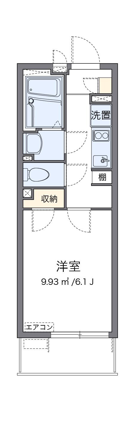 クレイノフラーズ　アント　ルポの物件間取画像