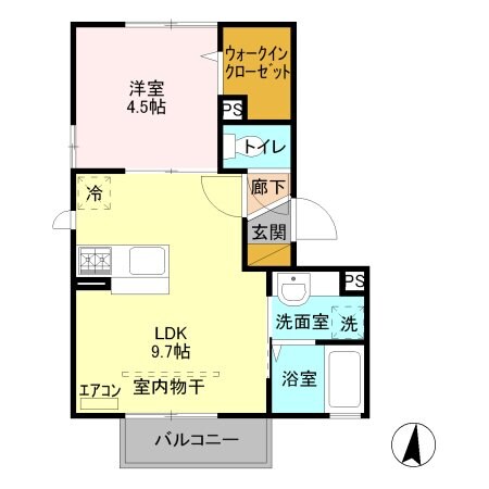 ピラタス　XVの物件間取画像