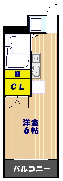 クレールＮの物件間取画像