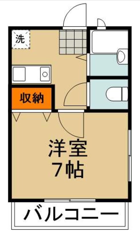 マーブル武蔵浦和の物件間取画像