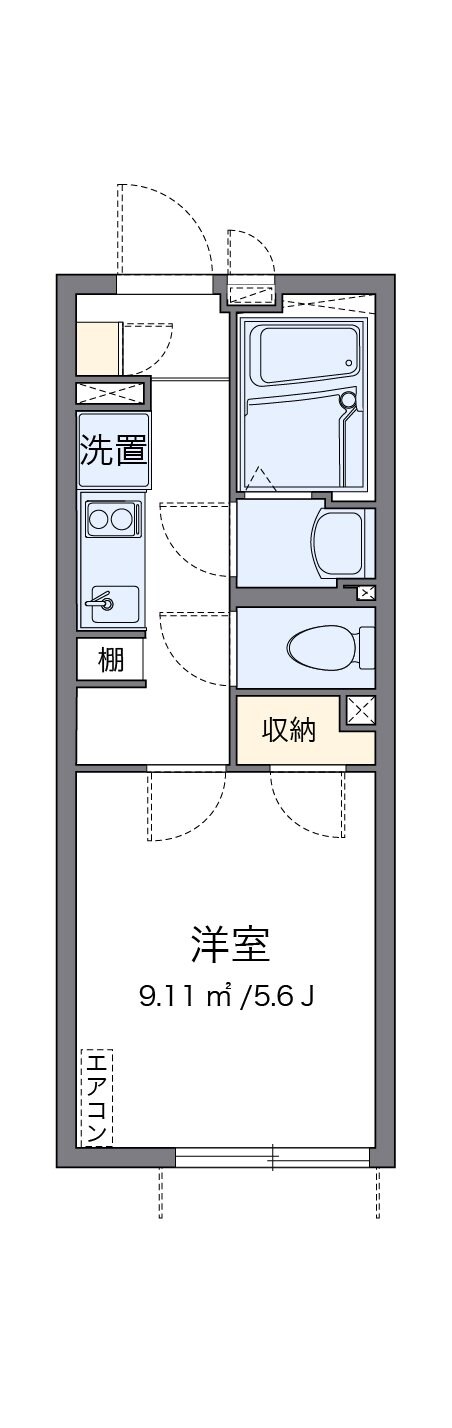 クレイノカサ　リリオIIIの物件間取画像