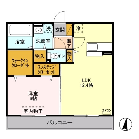 アルシオンＡの物件間取画像