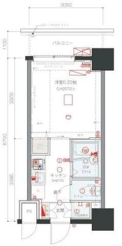 リヴシティ西川口の物件間取画像