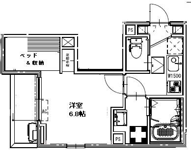 アクシーズ北浦和３丁目の物件間取画像