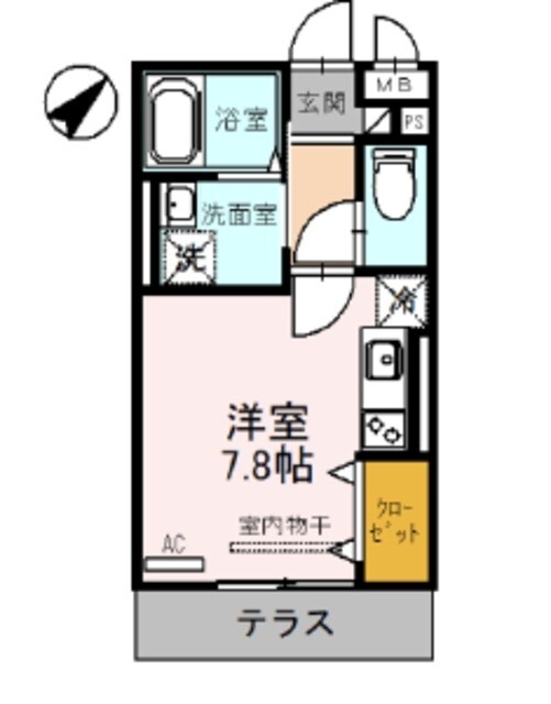 クレシア東川口の物件間取画像