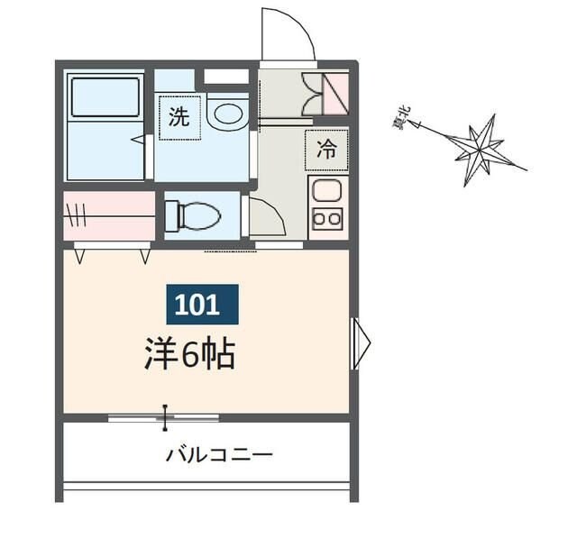 MELDIA大宮の物件間取画像