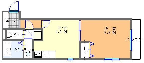 グリーンシティー参番館の物件間取画像