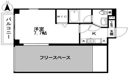 アクシーズグランデ高鼻町の物件間取画像