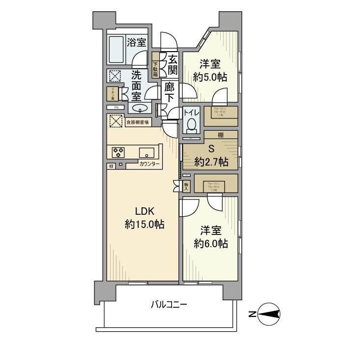 パークホームズ志木コンフォートテラスの物件間取画像